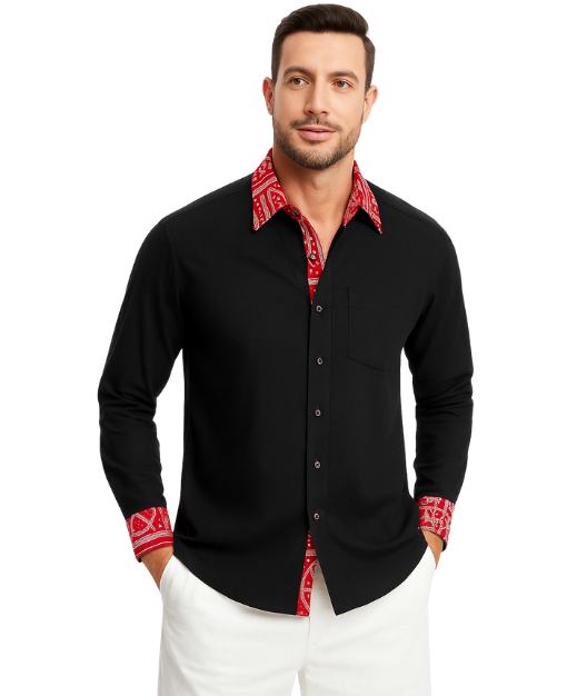 Chemise "Thalès Rouge"