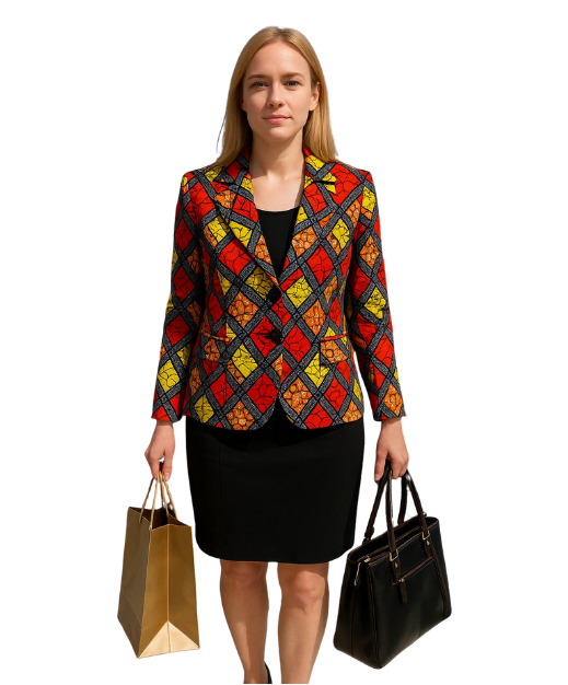 Veste Mosaic Élégance