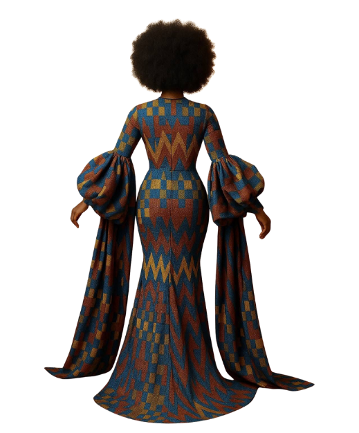 Robe de soirée Ankara Majesty Gown